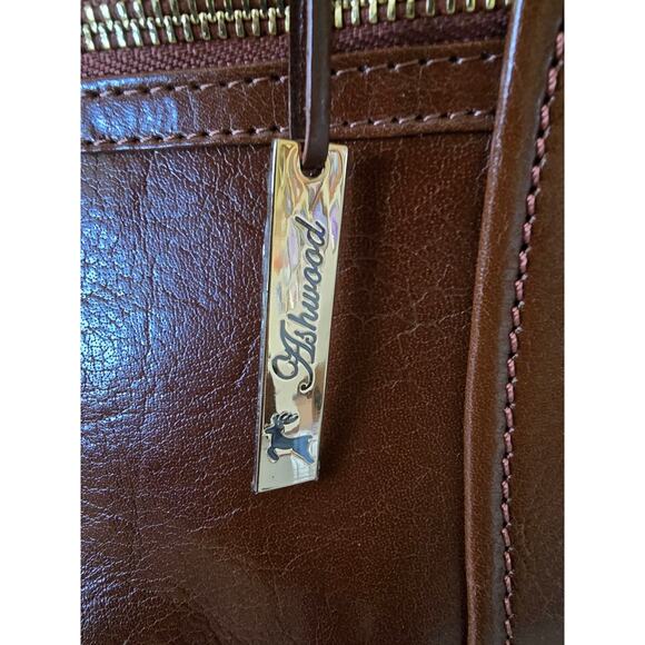 Ashwood 100% Leather Handbag Satchel - Picture 11 of 11